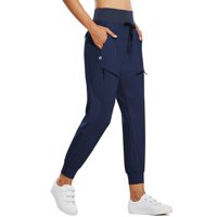 Pantalones De Senderismo Ligeros Joggers Baleaf Para Mujer Upf50+, Color Azul Marino L