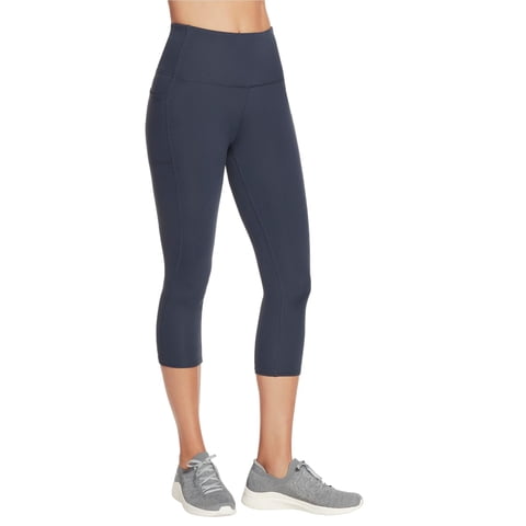 Legging Skechers Go Walk De Cintura Alta A Media Pantorrilla Para Mujer