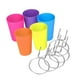 thumbnail image 1 of 5 Piezas Contenedores De Tablero Perforado Con Ganchos Tazas De Tablero Perforado De Fácil Instalación Con Anillos Multicolor Aleatorio, 1 of 3