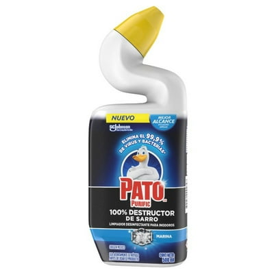 Limpador Baño Destructor De Sarro Gel Marina Botella 500 Ml Pato Purific