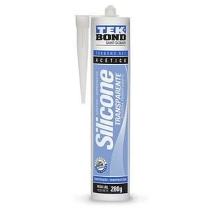 Silicona Acetica 280Grs. Transparente - Tekbond