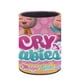 thumbnail image 3 of Cry Babies Bebé-theme Cylinder Pen Holder Pencil Organizer with Flannel Lining PVC Leather Material Cardboard Base for study work 10*8CM, 3 of 6
