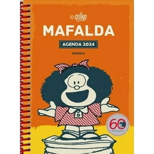 Zig-Zag - Mafalda 2024 Anillada Modulos Anaranjado