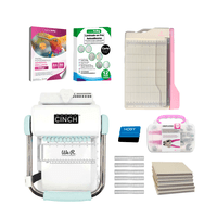 We R Memory Keepers - Encuadernadora Cinch Menta + Mini Guillotina + Insumos