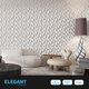 thumbnail image 4 of Paneles de pared Art3d 30 cm × 30 cm, paquete de 20, blanco, PVC, 4 of 6