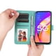 thumbnail image 5 of Funda tipo cartera FOXDOCK para Xiaomi Poco M7 Pro 5G , diseño girasol en relieve, cuero PU, cierre magnético, soporte y tarjetero, 5 of 5