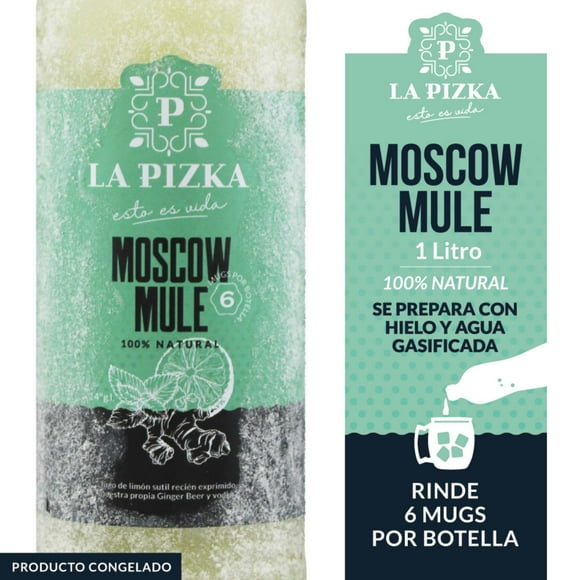 Cóctel Moscow Mule 14° Botella, 1 L