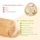 thumbnail image 3 of Esponjas de lufa naturales para baño, esponjas de ducha grandes de lufa orgánica, exfoliantes para piel, cuerpo y espalda, para el cuidado personal diario (paquete de 3), 3 of 7