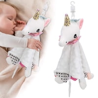 Genérico - Set 2 Sonajero Toalla Manta Estimulacion Calmante Bebes Lau