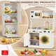 thumbnail image 5 of Cocina De Juguete Infantil De Madera Extra Grande 100x89cm Crema, 5 of 10