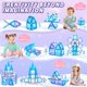 thumbnail image 2 of TikTiles 101 piezas - Set de Castillo de Princesa de Nieve magnético, 2 of 8
