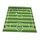 thumbnail image 1 of Alfombras de Campo de Fútbol, Manta de Juego para Niños, Alfombrilla para de Noche, Alfombras de Suelo con Tema Deportivo para Dormitorios, Zon , 100x160cm Raya, 1 of 5