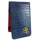 thumbnail image 4 of PU Golf Scorecard Holder Golf Score Cards Wallet Golfer Yardage Book Covers Azul, 4 of 5
