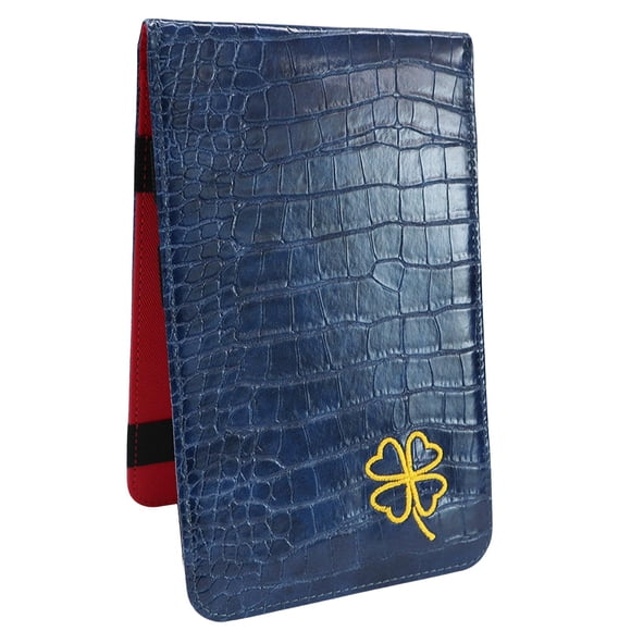 PU Golf Scorecard Holder Golf Score Cards Wallet Golfer Yardage Book Covers Azul