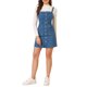 thumbnail image 2 of INSPIRE CHIC Vestido de Mezclilla de Primavera Verano para Mujer con Tirantes Ajustables en Línea A para Regreso a Clases XL Azul, 2 of 7