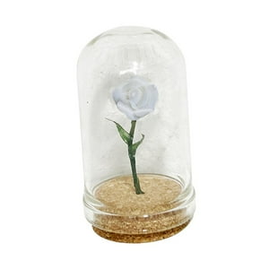 Genérico - Casa De Muñecas Flores En Maceta Juego De Imaginación Para 1/6 1/12 Micro Paisaje Casa De Muñecas Blanco