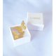 thumbnail image 2 of Aro Carré Mariposa Enchapado Oro 18k, 2 of 4