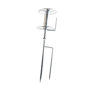 Ioensy - Estaca Guía Para Manguera De Jardín, Soporte Para Rodillo De Manguera, Punta Guía Para Manguera De Alta Resistencia