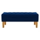 thumbnail image 1 of Banqueta Wood 2c Felpa 04 Azul Marino, 1 of 4