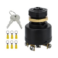 Ioensy - Interruptor De Encendido Marino Push To Choke 12V 12A Para Yate De Barco De Alto Rendimiento