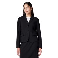 Traje Blazer Calvin Klein Lux Con Dos Botones Para Mujer, Negro Para Mayores De 18 Años