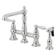 thumbnail image 1 of Grifo de cocina Kingston Brass KS7271ALBS con rociador lateral, 1 of 9