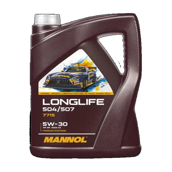 Lubricante Aceite 5w30 Mannol Longlife vw504/507 5lts
