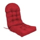 thumbnail image 2 of Cojín de respaldo alto para silla, cojín para tumbona, cojín impermeable para respaldo de asiento de exterior, cojín para patio exterior, jardín y pat Rojo, 2 of 5
