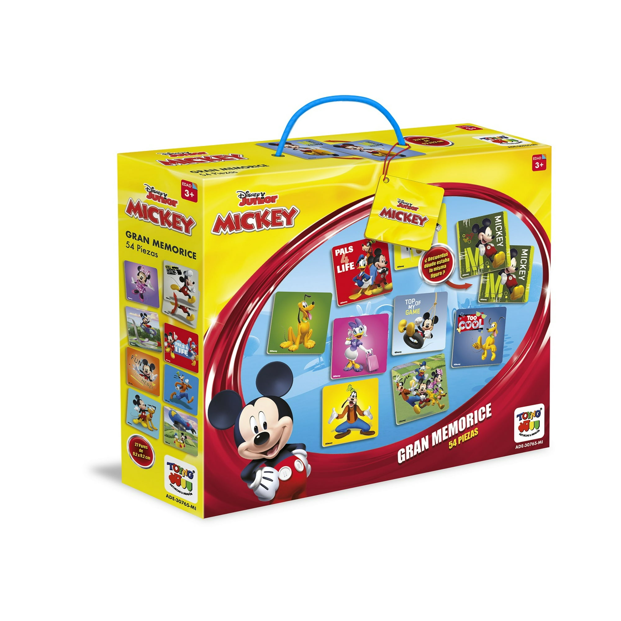 Toyng - Juego De Mesa Gran Memorice Mickey - Disney