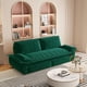 thumbnail image 2 of 73.2" Queen Pull Out Sofa Bed,3-in-1 Convertible Sleeper Sofa,Multi-Functional Velvet Loveseat Bed,Green(Old Sku W1885S00123/W1885S00198), 2 of 3