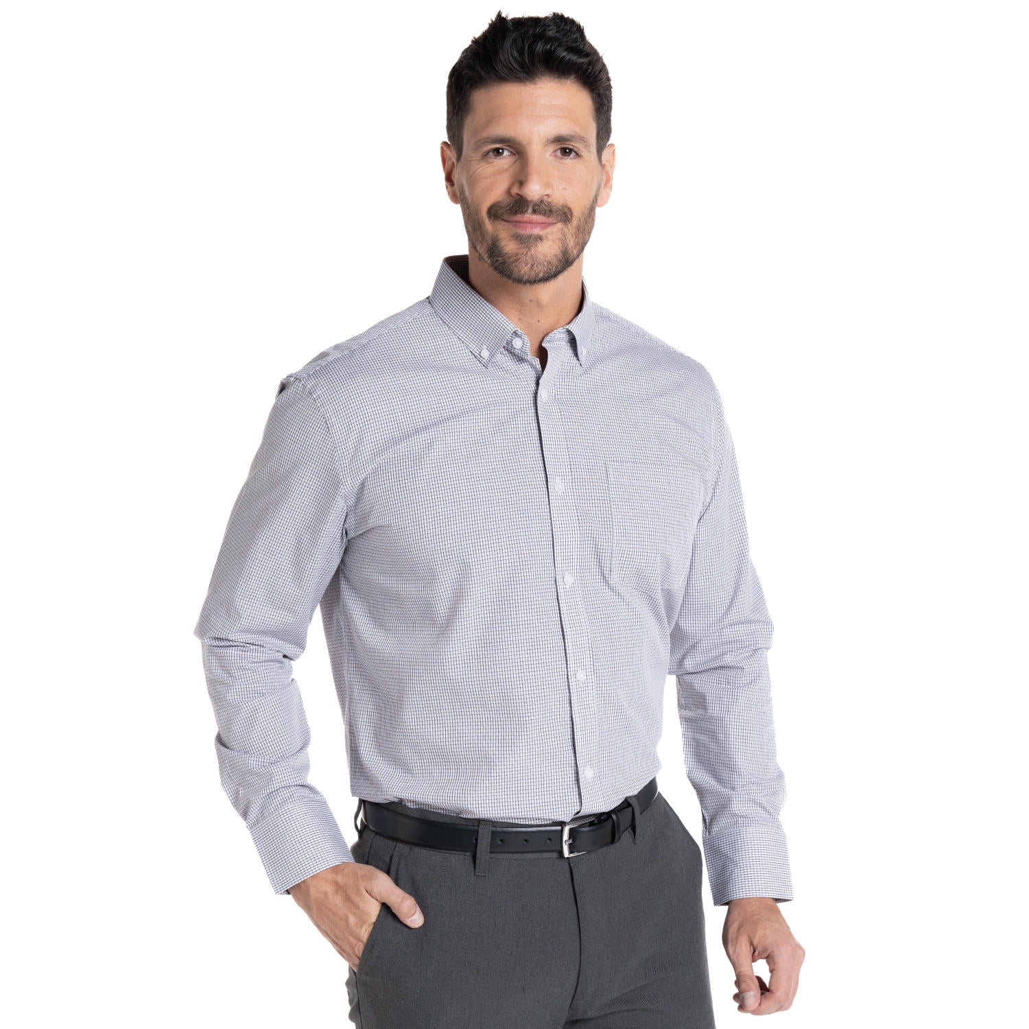 Kotting - Camisa Fantasía Cuadro Clásico Regular Fit