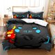 thumbnail image 1 of x846 Bed SheetsPikachu Print Design Duvet Set, Microfibre Bedding, Quilt Cover with Pillowcase, Anime Duvet Set for Children and Adults 3-Piece Bedding Set (1 Duvet Cover + 2 Pillow Shams) nj846, 1 of 5
