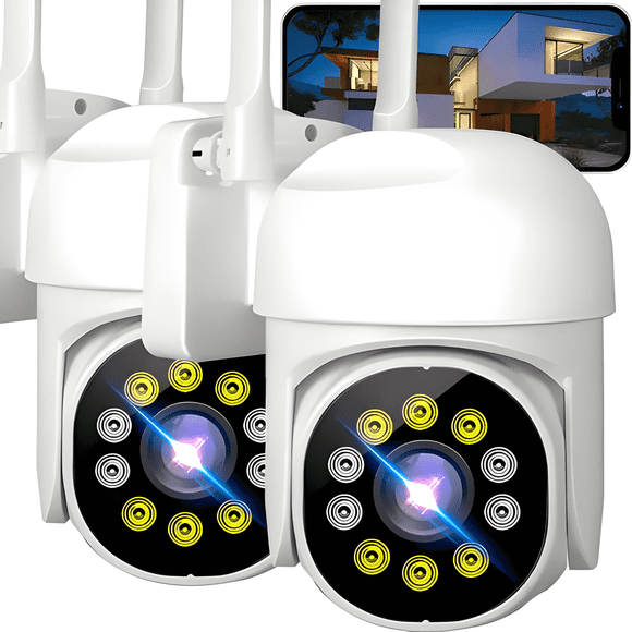 2 Camaras Ip Smart Wifi Infrarrojo Externo y Interno Hd Max