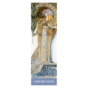Pomegranate - Marcapágina Alphonse Mucha: Gismonda