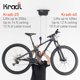 thumbnail image 3 of Elevador y portabicicletas Kradl para montaje en techo, paquete de 2 unidades, 18 a 36 kg, 3 of 8