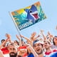 thumbnail image 4 of Tiburón Perro Bandera impresa con temática, regalo perfecto para fanáticos, amigos y familiares, y adecuada para actividades al aire libre e interiores, decoraciones de fiesta. 120*180CM, 4 of 6
