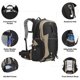 thumbnail image 3 of Mochila de senderismo Maelstrom, impermeable, 40 L, con funda para lluvia, color caqui, 3 of 7