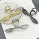 thumbnail image 1 of 1/2/3pcs Alloy Feather Hair Claw Simple Style Hair Claw Nonslip Ponytail Holder Shark Claw Women Girls Elegant Hair Claw Clip, 1 of 5