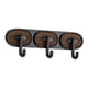 thumbnail image 3 of Ganchos Colgadores de Pared con Material HIPS Duradero Y Fácil Instalación Sin Taladro para Mantener Superficies Ordenadas Adecuados para Entrada Bañ Triple gancho, 3 of 5