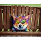 thumbnail image 4 of Almohada Decorativa Corgi Hippie Dawg 14x14, 4 of 6