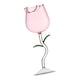 thumbnail image 2 of Vasos Transparentes De 280 Ml Para Inauguración De La Casa, Bodas, Cumpleaños, Celebraciones, Color Rosa, 2 of 5