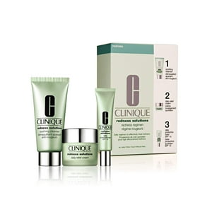 Set De Cuidado De La Piel Clinique Redness Solutions Redness Solutions: Régimen Para El Enrojecimiento