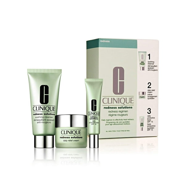 Set de cuidado de la piel Clinique Redness Solutions Redness Solutions: régimen para el enrojecimiento