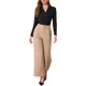 thumbnail image 2 of INSPIRE CHIC Body de Manga Larga para Mujer con Cuello en V Cruzado Falso Elegante Fruncido Casual de Negocios XL Negro, 2 of 6