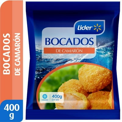 Bocados De Camarón 400 G Lider