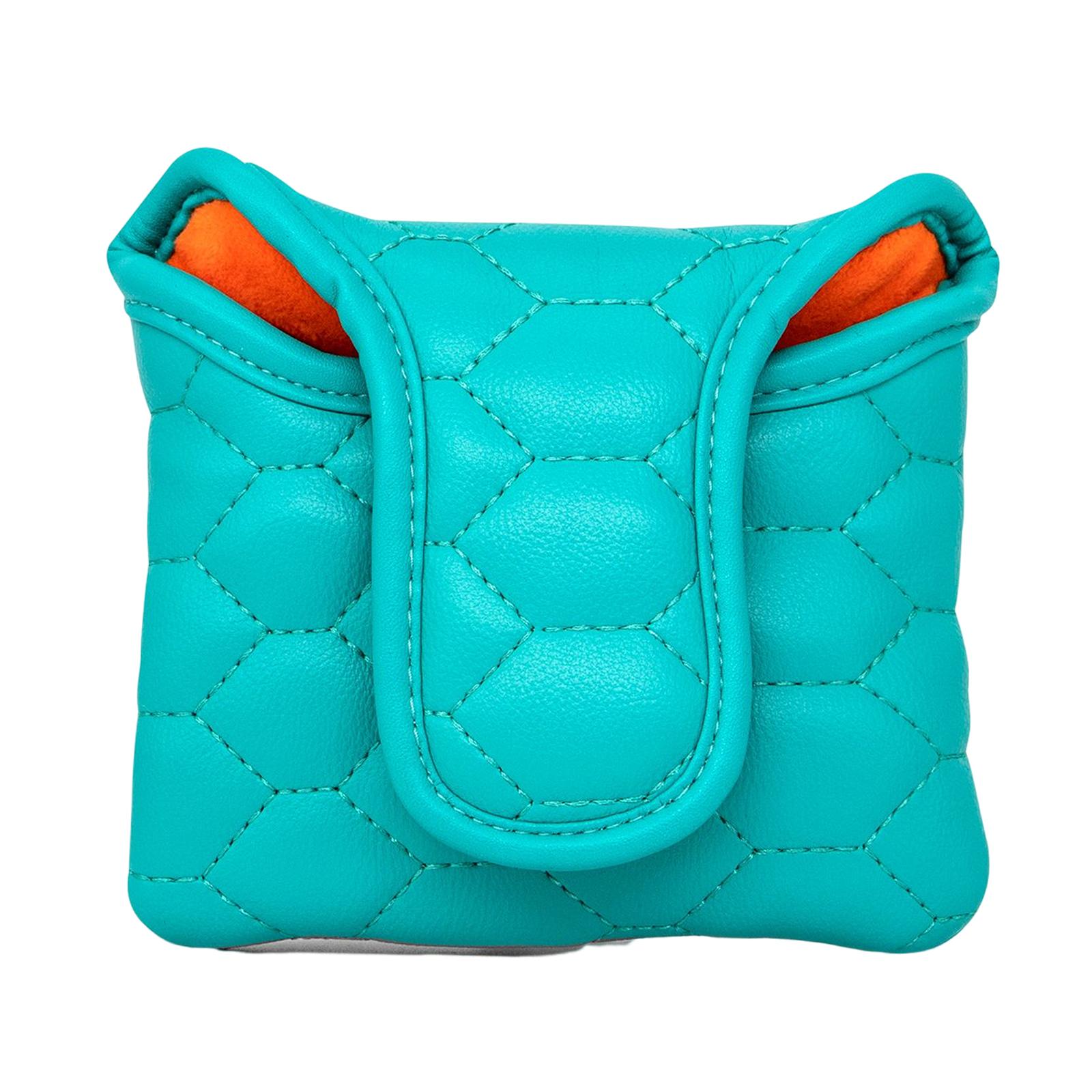 Magideal - Cubierta De Cabeza De Palo De Golf De Cuero Pu, Cubierta De Cabeza De Palo De Golf, Equipo De Entrenamiento, Manga Cuadrada Duradera Para Golfista, La