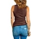thumbnail image 2 of Top Acanalado Camiseta Sin Mangas Mujer Polera Fashion 102, 2 of 3