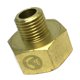 thumbnail image 3 of Adaptador de rosca hembra de latón macho de 1 pz. Conector de ajuste DN8 x DN15, 3 of 5