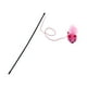thumbnail image 4 of Cat Teaser Wand Toy Playing Dog Training Puppy Interactive Cat Feather Toys Pink, 4 of 5