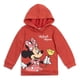 thumbnail image 1 of Sudadera con capucha Disney Minnie Mouse para niñas grandes, forro polar rojo de 14 a 16 años, 1 of 7